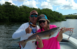 Redfish caught by 2 people in FL