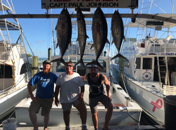 4 blackfin tuna and 1 king mackerel caught in FL