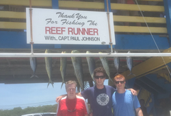3 fish caught while fishing in FL
