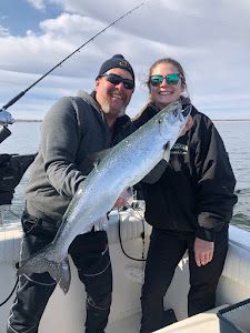 Trout Fishing in the shadow of the Great Lake!