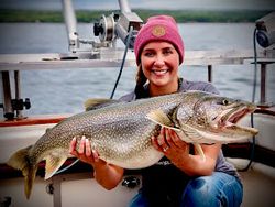 Hooked on Trout Fishing in Lake Superior!