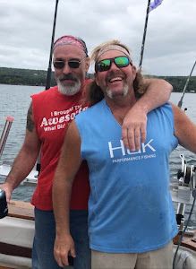 Two anglers fishing in MN