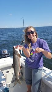 Angler fishing in Minnesota