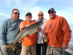 4 people fishing in Minnesota