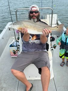 Redfish caught by angler in TX