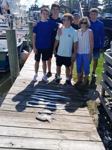 6 people fishing in NC