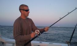 Angler fishing in North Carolina
