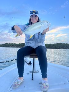 Angler fishing with rod and reel in St. Cloud