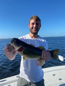 Angler with a fishing rod in St. Cloud