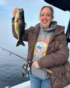 Largemouth bass caught while fishing in FL
