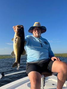 Largemouth bass caught while fishing in St. Cloud