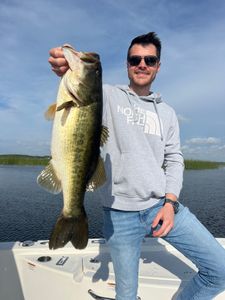 Largemouth bass caught in St. Cloud