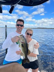 Largemouth Bass caught while fishing in St. Cloud