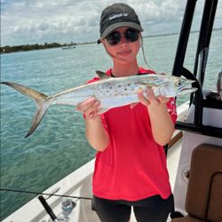 Photograph of a Spanish Mackerel fishing catch in FL