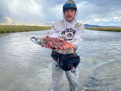 Best Fly Fishing Trip! Caught a Salmon!