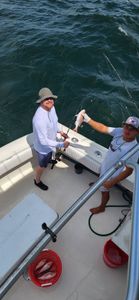 Two anglers fishing in Gulf Shores