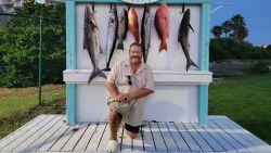 6 Wahoo Fish caught in AL