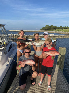 3 king mackerel fish caught while fishing in AL