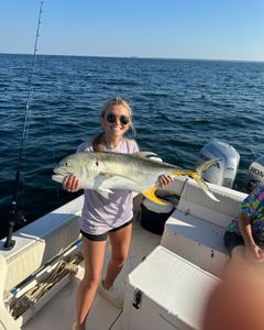 Giant trevally fish caught by angler in AL