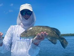 Flats fishing with the crew