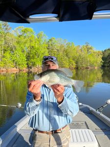 Crappie fish caught on fishing trip in GA