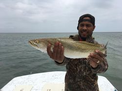 Angler fishing in Rio Hondo