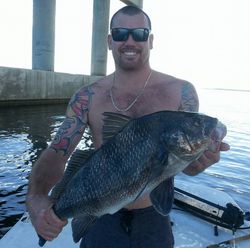 An angler fishing in Vero Beach