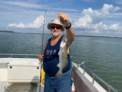 Angler fishing in Church Creek