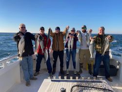Striped bass catch at Church Creek