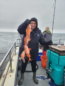 Yelloweye Rockfish at NH fishing