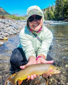 Guided fishing trip in Dubois, WY