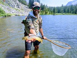 A person fishing in WY