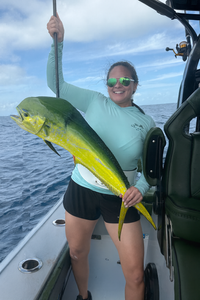 Angler with a catch in Islamorada