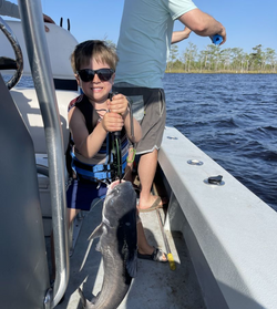 Angler fishing in North Carolina