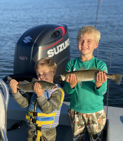 Rainbow trout caught while fishing in NC