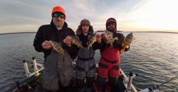 4 people fishing in NY