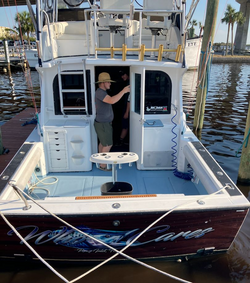 Angler fishing in Pompano Beach