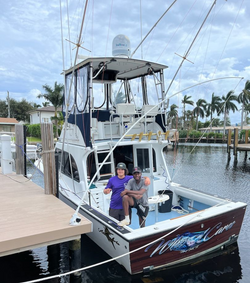 Two people fishing in FL