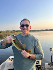Largemouth bass caught in Michigan
