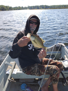 Crappie fish caught in Michigan
