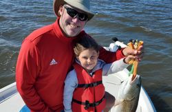 Two anglers fishing in North Carolina
