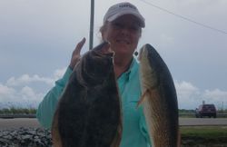 Redfish caught fishing in NC