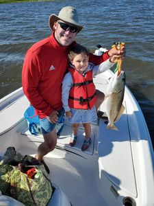 Redfish caught at North Topsail Beach