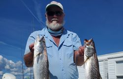 2 spotted weakfish caught fishing in NC