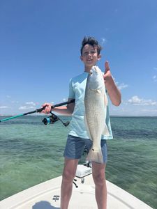 Redfish caught while fishing in Port St. Joe