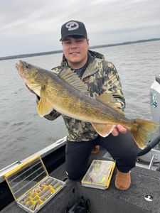 One angler fishing in WI