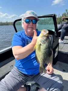 A crappie fish caught in WI