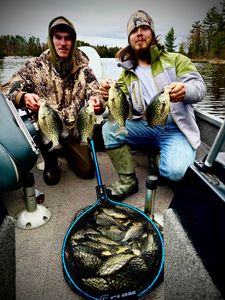4 crappie fish caught in Crandon