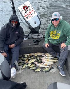 Two people fishing in Crandon