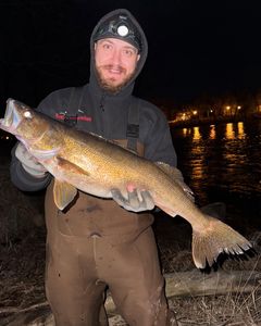 Angler fishing in WI
